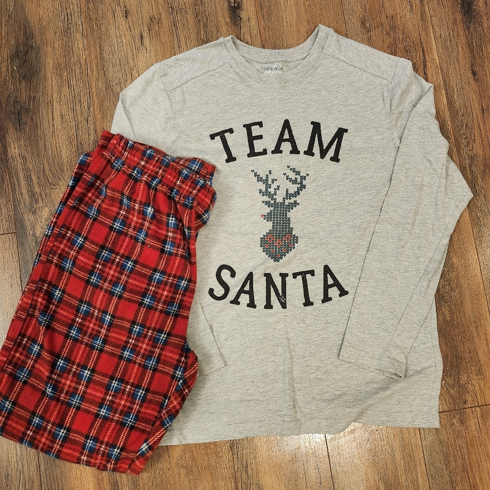 Joe Boxer "Team Santa" Christmas Pajamas - Medium